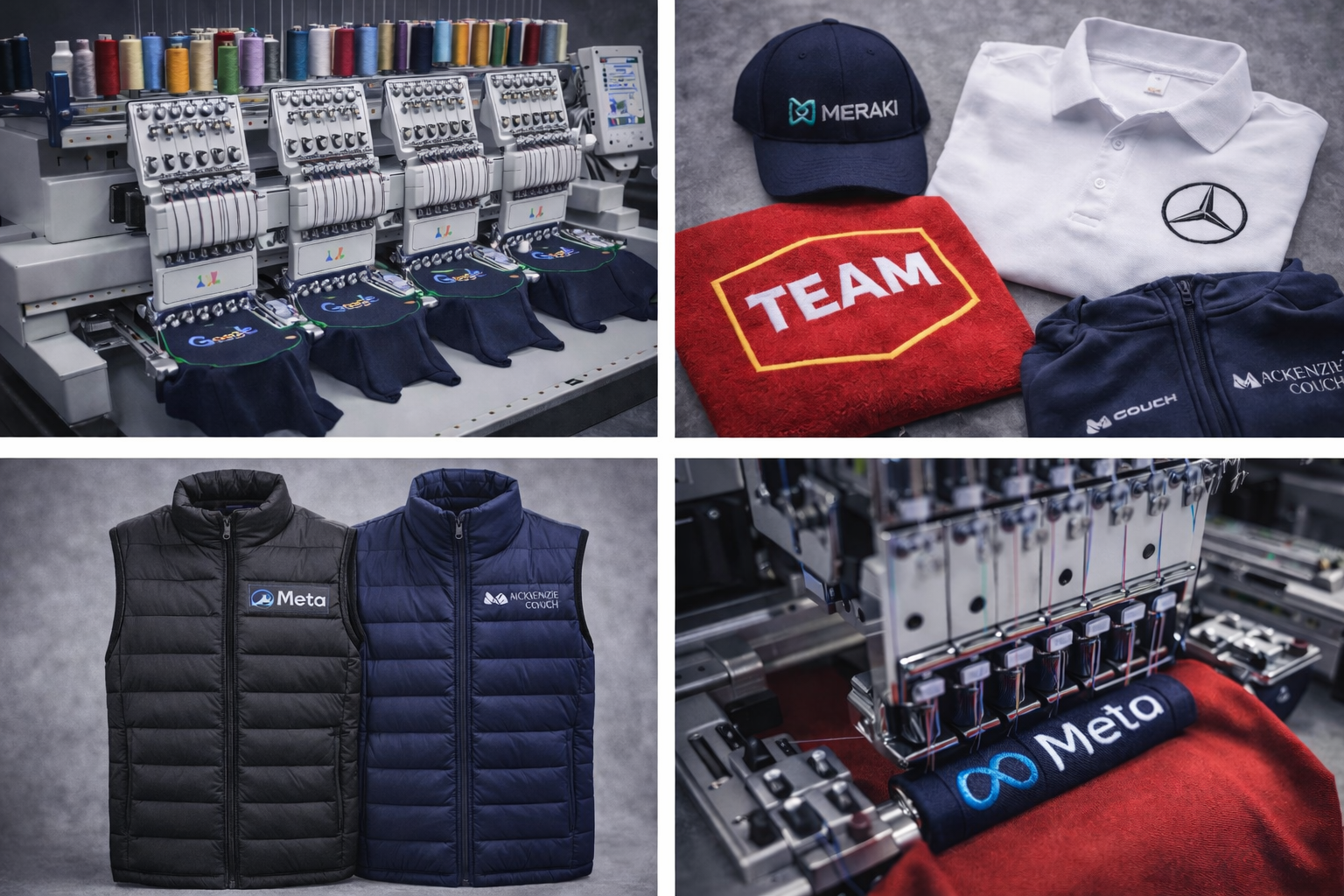 Broderie personalizată | Logo brodat pe textile