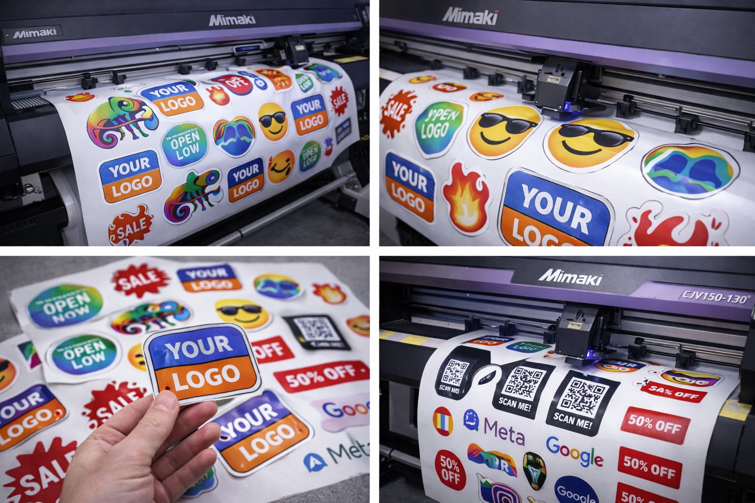 Tipar format mare Print & Cut | Autocolante, stickere, afișe